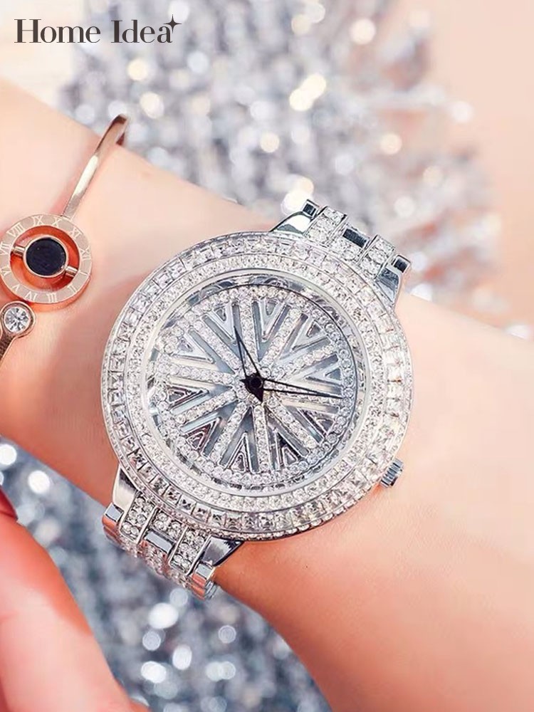 Jewelry Watches Silver - New Women Silver Rose Gold-Plated Watch