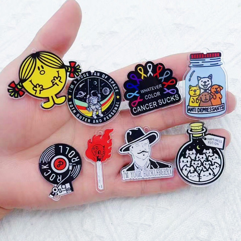 Jewelry & Watches Review - 10pcs Halloween cartoon character charm creative