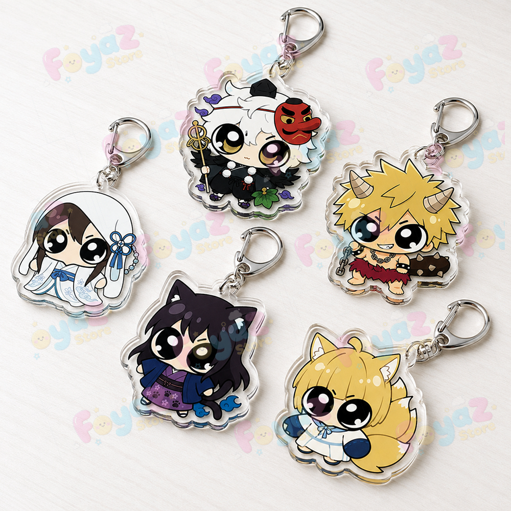 Paradise Jewelry & Watches Llc Miami - Anime Chibi Hell Paradise Keychain for