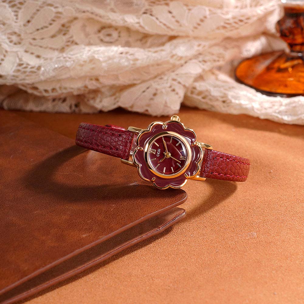 High Jewelry Watches - GEDI High-End Retro Floral Watch Women's
