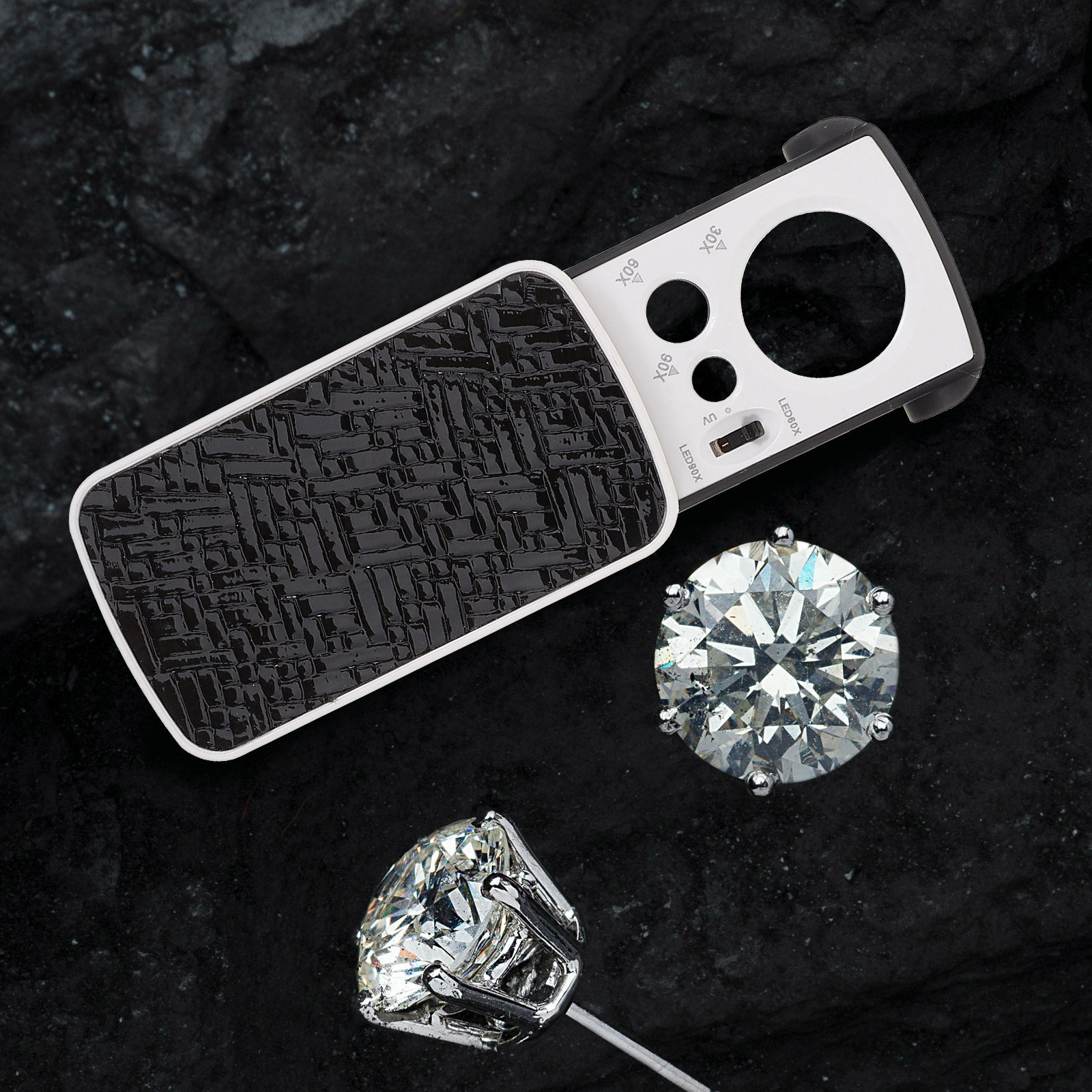 2Pcs Jewelry Loupe Magnifying  - Collectors Coins Jewelry & Watches Of Smithtown recensione e prezzo
