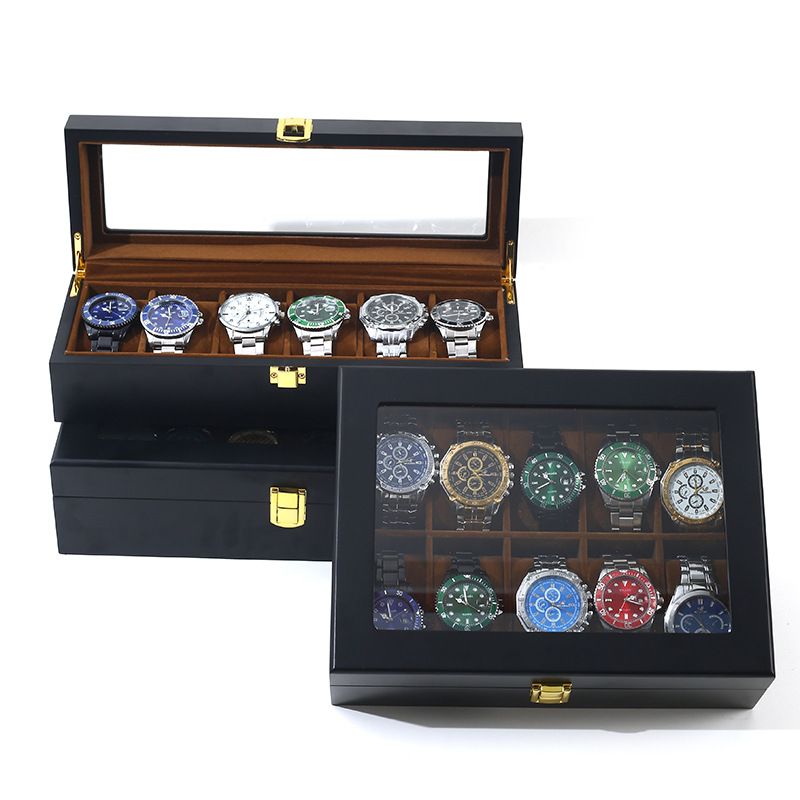 6/10/12 Grids Luxury Handmade  - Jewelry Box That Holds Watches recensione e prezzo