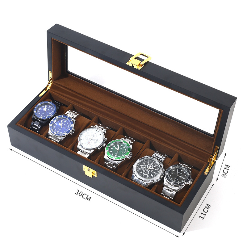 6/10/12 Grids Luxury Handmade  - Jewelry Box That Holds Watches recensione e prezzo