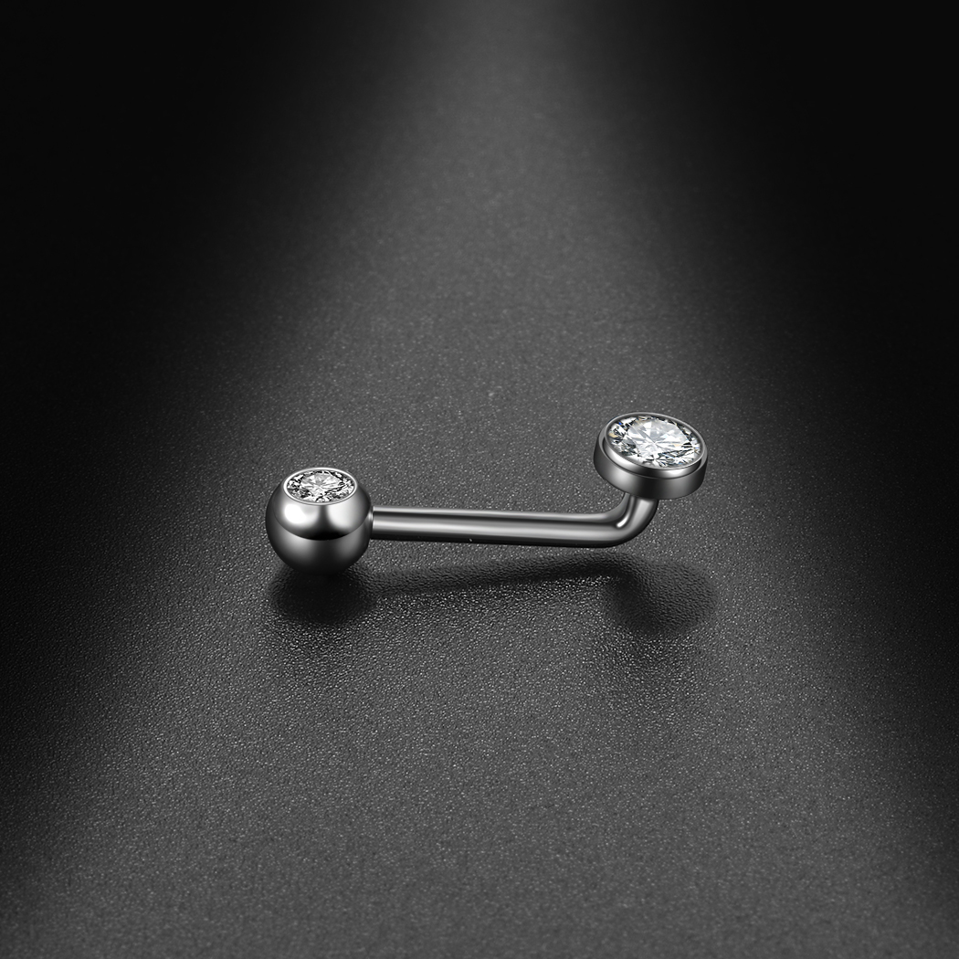 1/10Pcs G23 Titanium Christina - Christina Jewelry & Watches Marguerite Ørestik Forgyldt Sølv recensione e prezzo