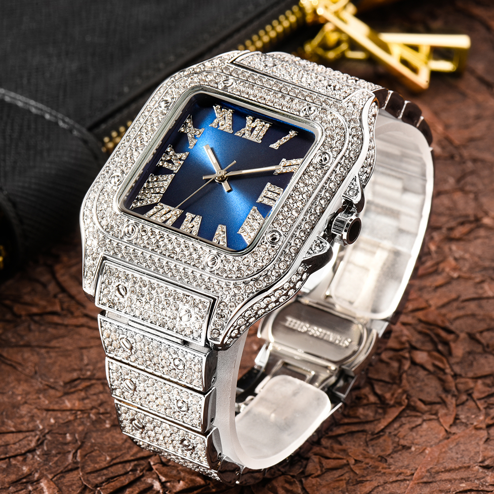 MISSFOX Mens Watches Hip Hop B - Jewelry Watches Brands recensione e prezzo