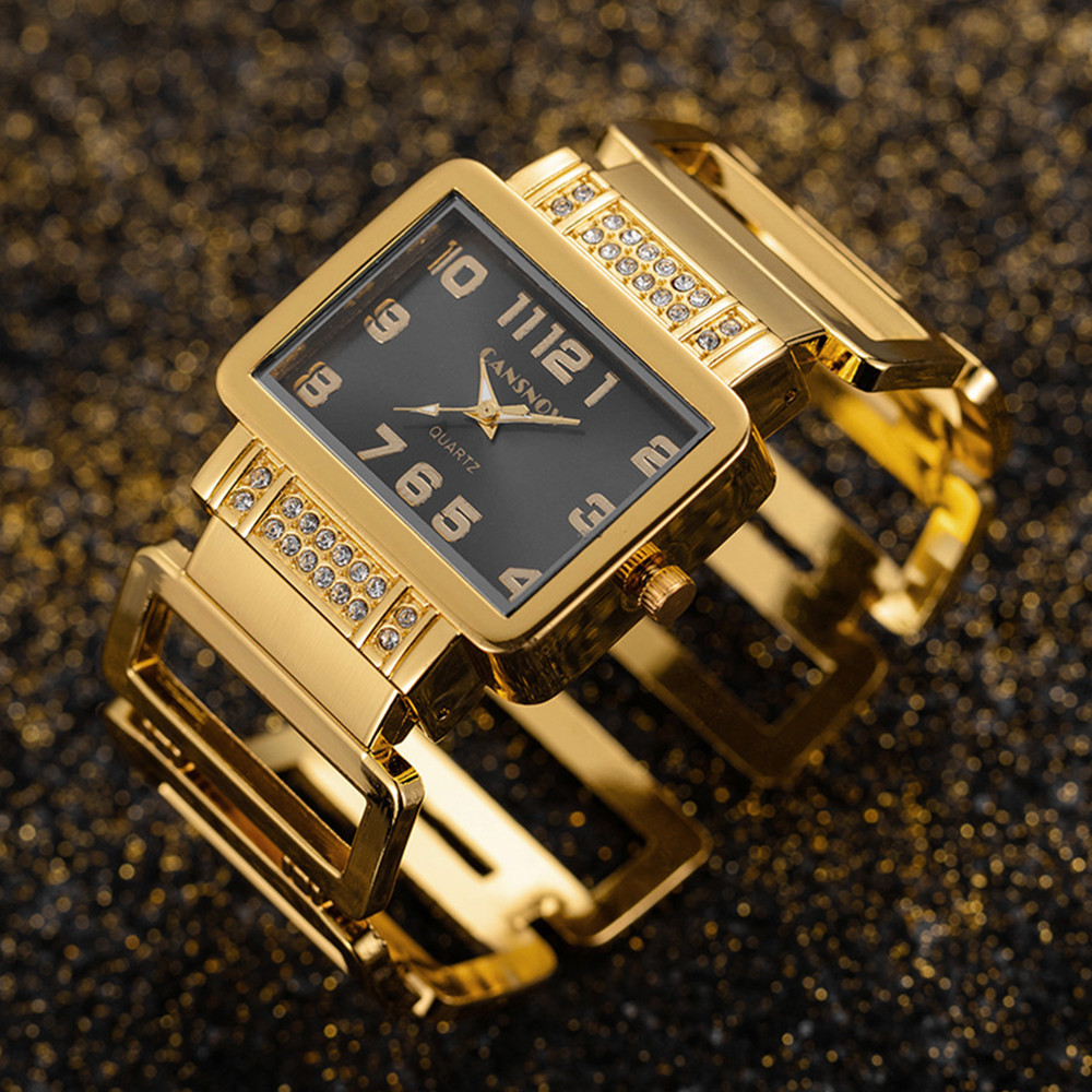 Cansnow Rectangle Ladies Wrist - Jewelry Watches Silver recensione e prezzo