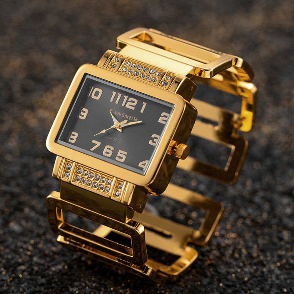 Cansnow Rectangle Ladies Wrist - Jewelry Watches Silver recensione e prezzo