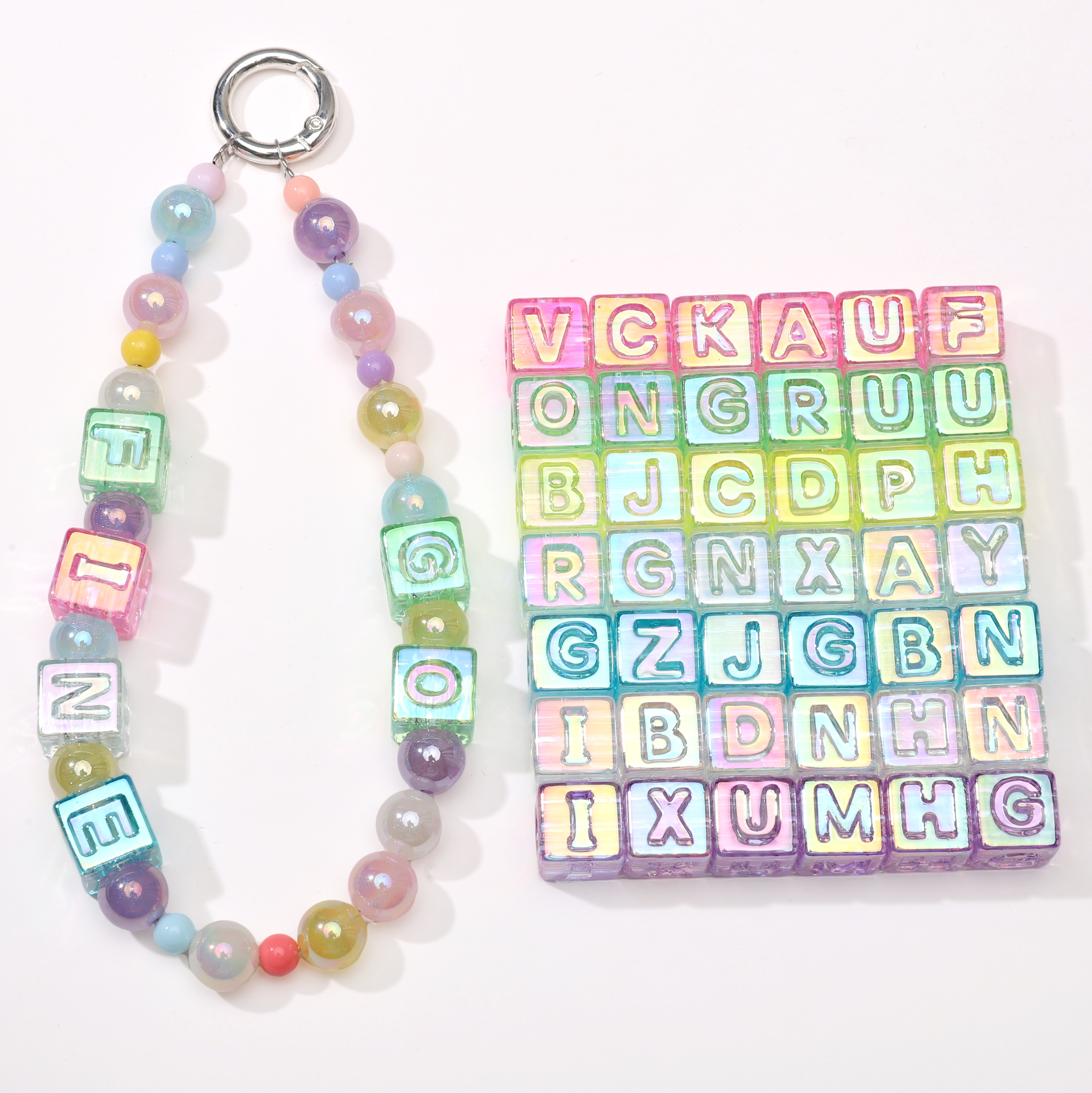 10Pcs beading Colorful Clear L - Fine Jewelry & Watches Photos recensione e prezzo
