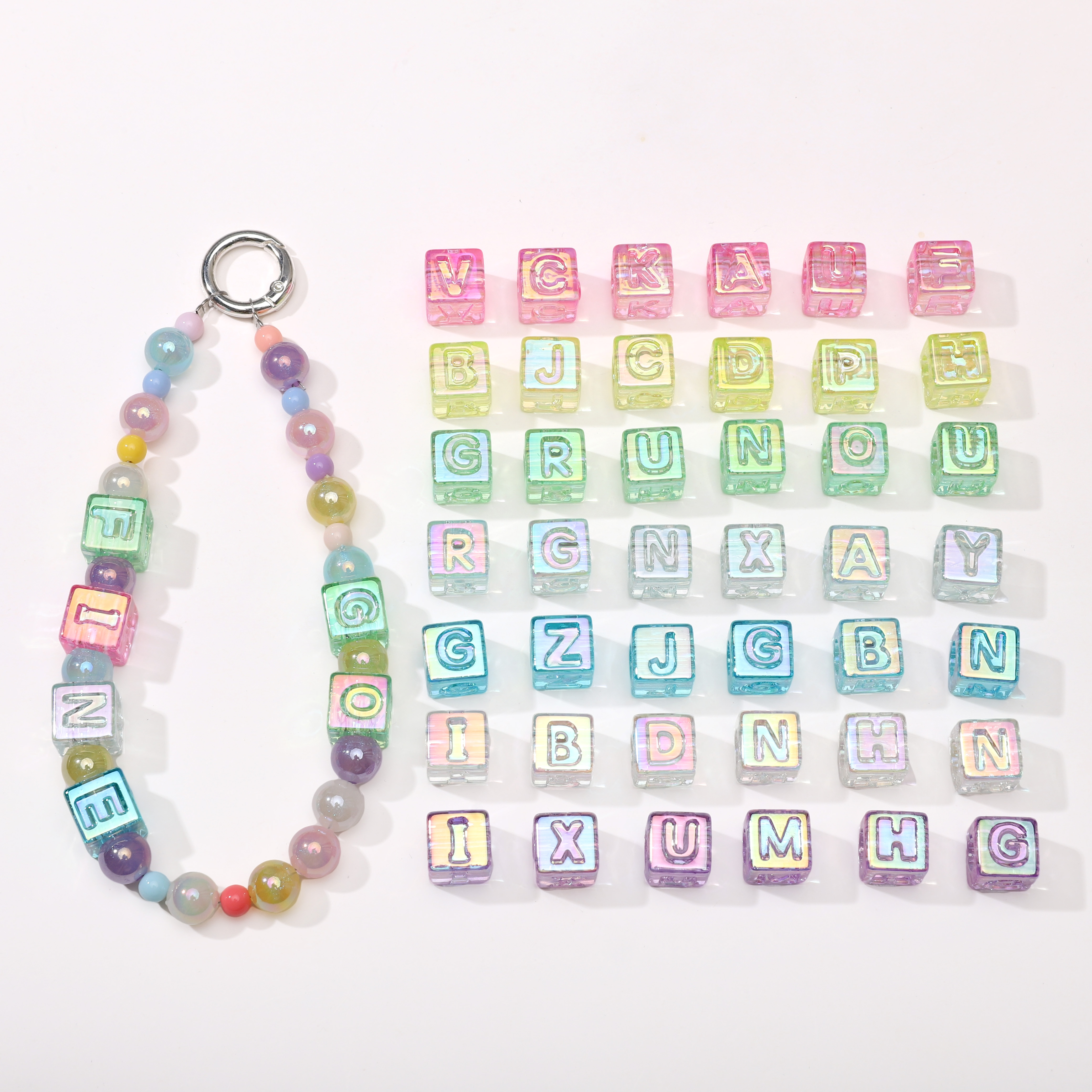 10Pcs beading Colorful Clear L - Fine Jewelry & Watches Photos recensione e prezzo