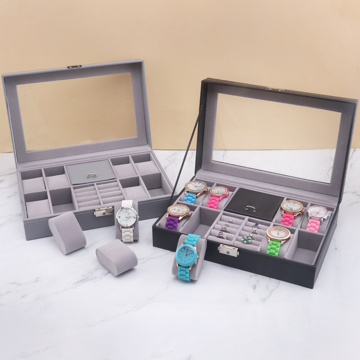 8-grid light luxury watch and  - Jewelry Box That Holds Watches recensione e prezzo