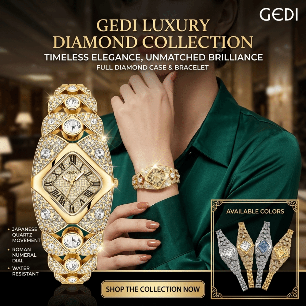 New Diamond Inlaid Bracelet Wa - Jewelry Watches Brands recensione e prezzo