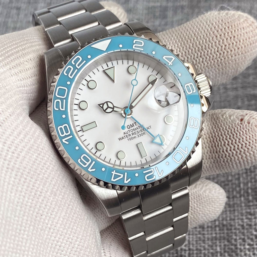 Customized 40mm Ice Blue Dial  - Jewelry Watches Men recensione e prezzo