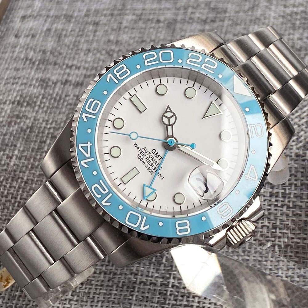 Customized 40mm Ice Blue Dial  - Jewelry Watches Men recensione e prezzo