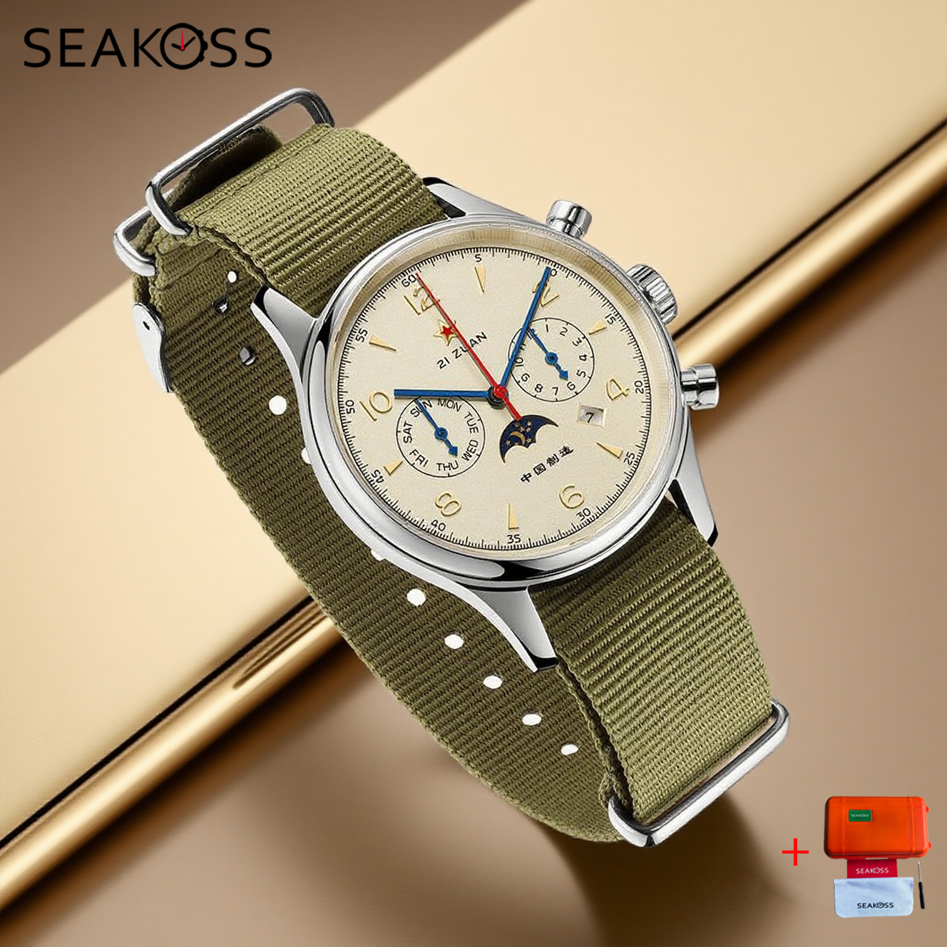 SEAKOSS 1963 Mechanical Wristw - Mens Mechanical Watch recensione e prezzo