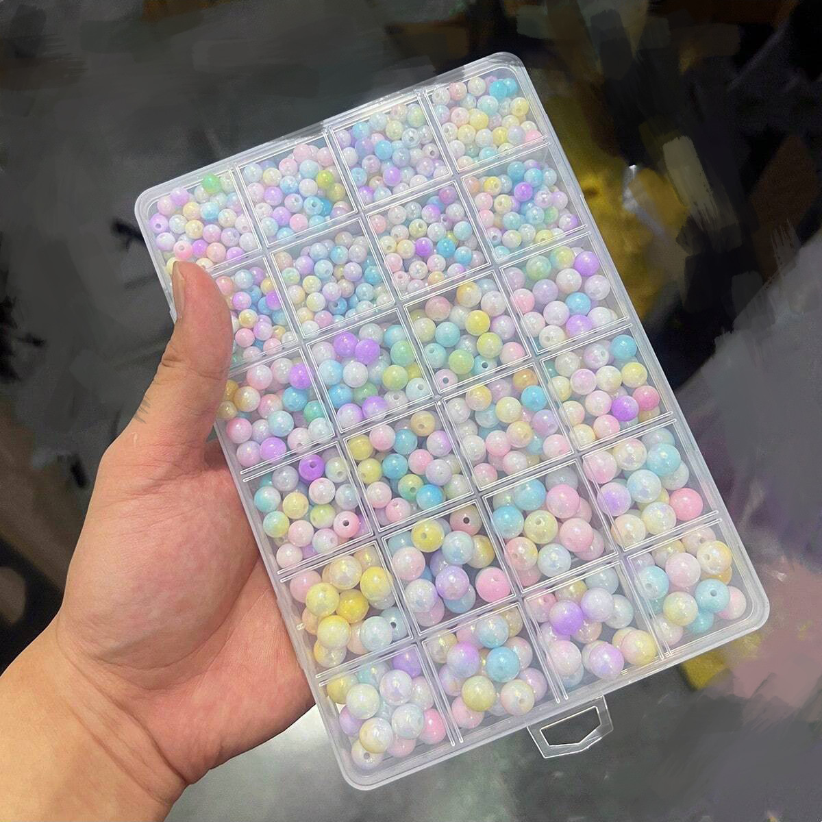 800pcs/24 grid set box 6mm/8mm - Fine Jewelry & Watches Photos recensione e prezzo