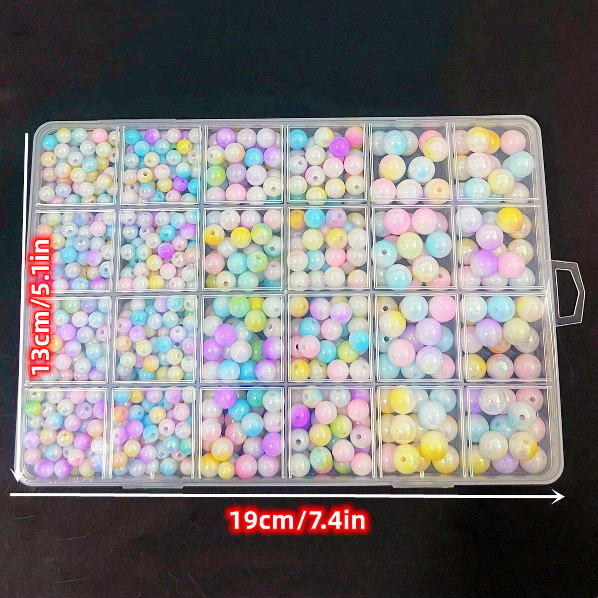 800pcs/24 grid set box 6mm/8mm - Fine Jewelry & Watches Photos recensione e prezzo