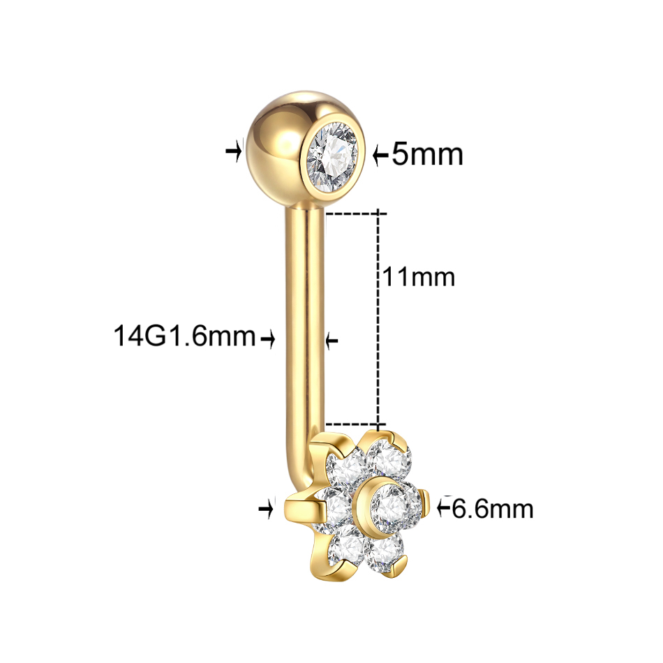 1PC Titanium Christina Vertica - Christina Jewelry & Watches Marguerite Ørestik Forgyldt Sølv recensione e prezzo