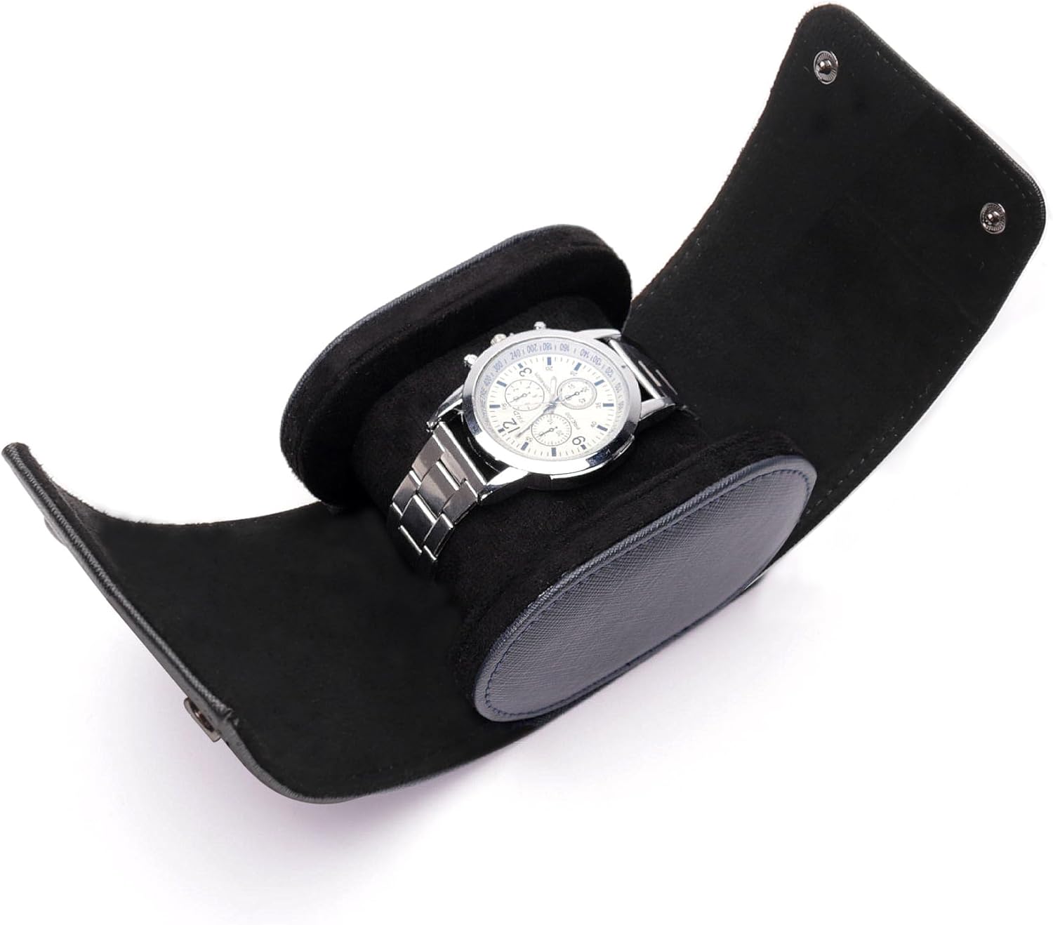 Leather Travel Watch Case Sing - Jewelry Watches Men recensione e prezzo