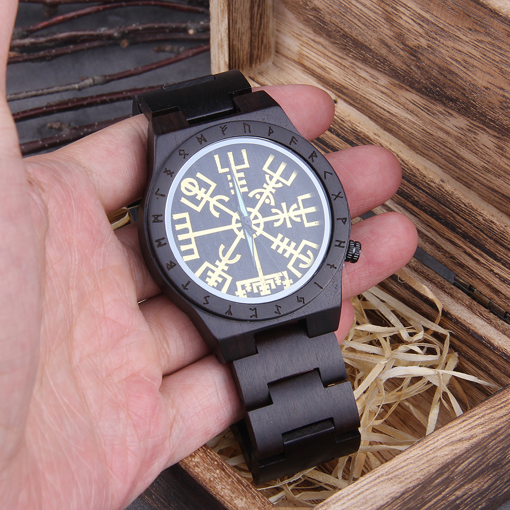 Handmade  Wooden Watches Man W - Jewelry Watches Men recensione e prezzo