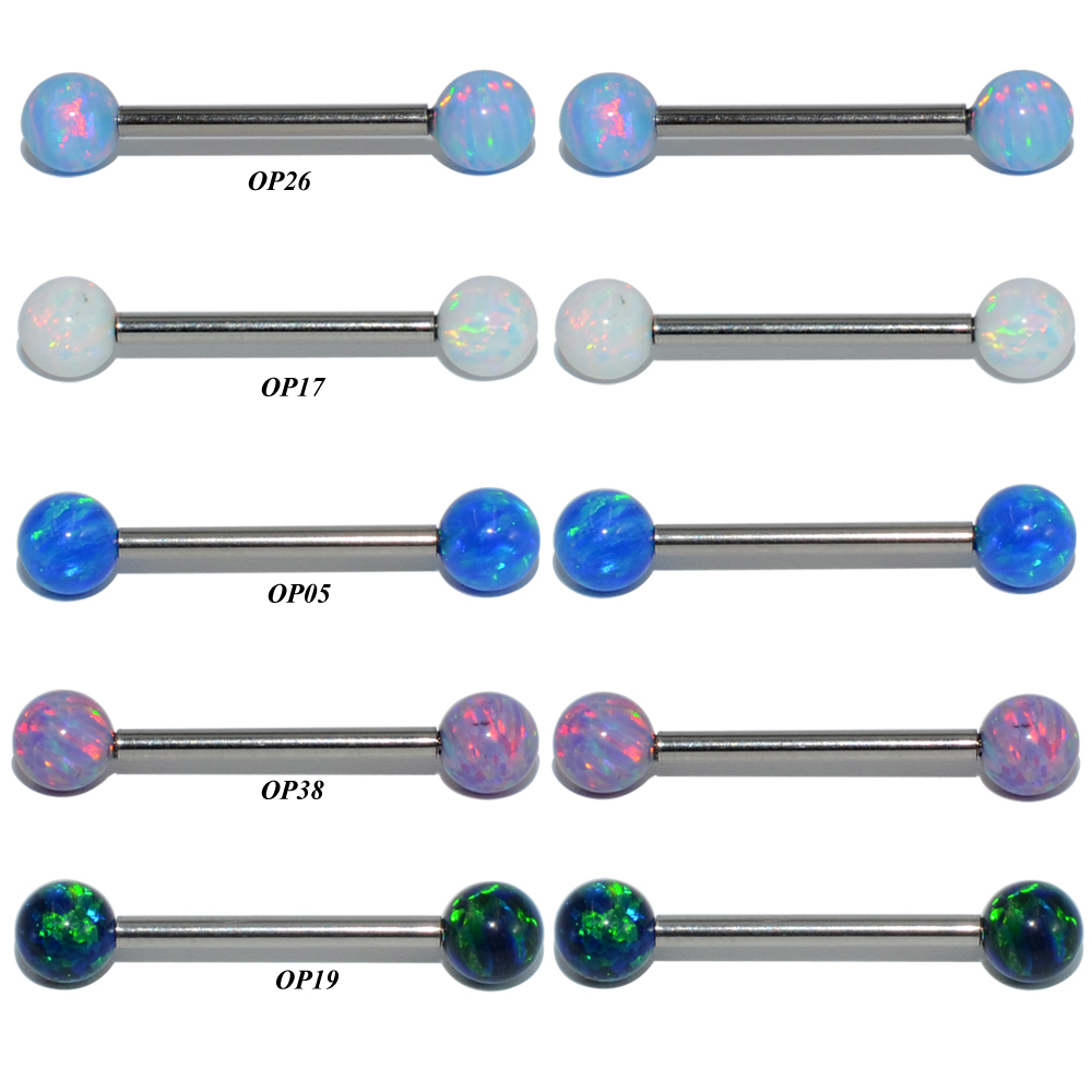 1PC G23 Titanium Opal Ear Trag - Christina Jewelry & Watches Marguerite Ørestik Forgyldt Sølv recensione e prezzo