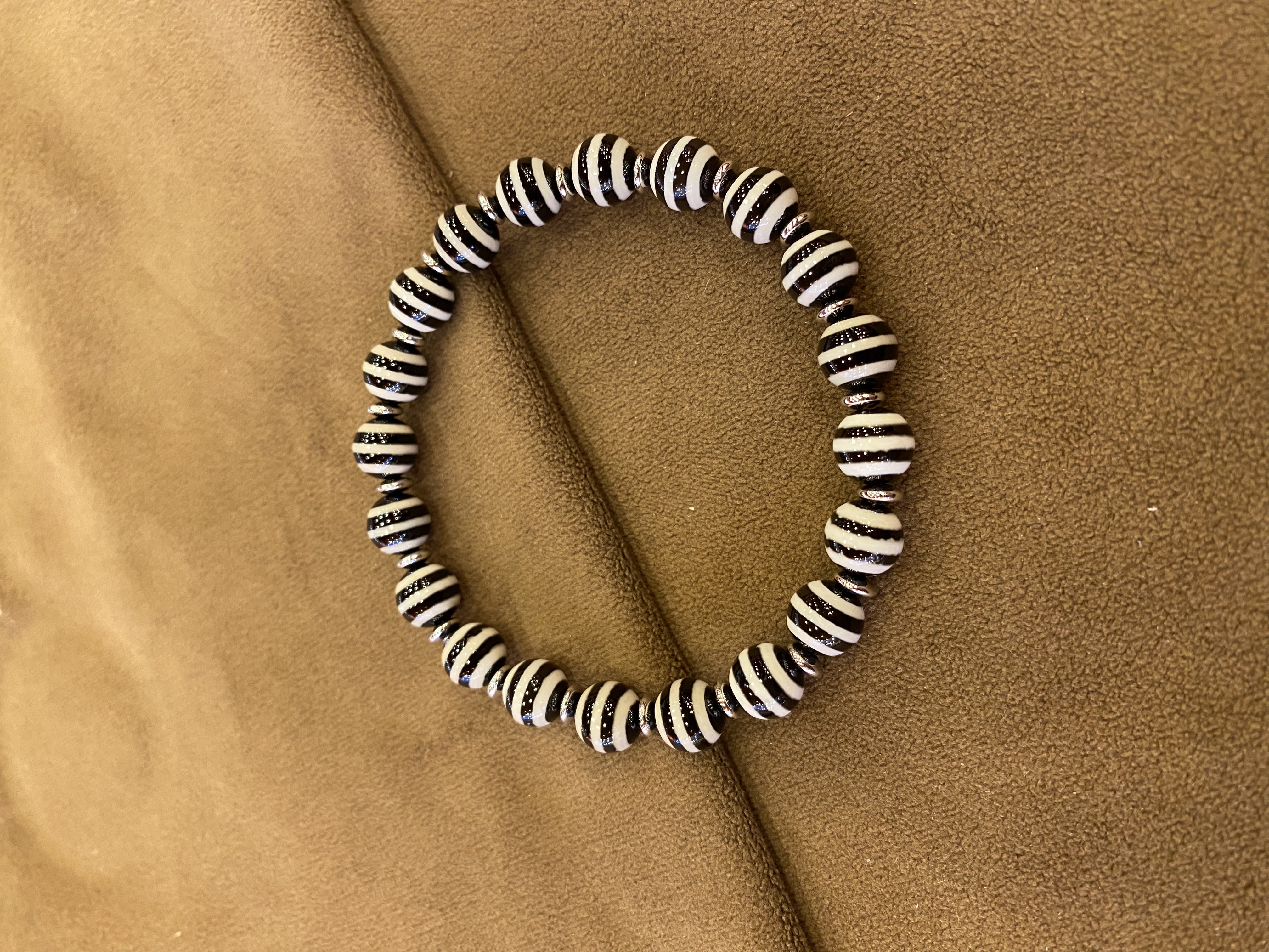 Black & White Striped Agate Br - Fine Jewelry & Watches Photos recensione e prezzo