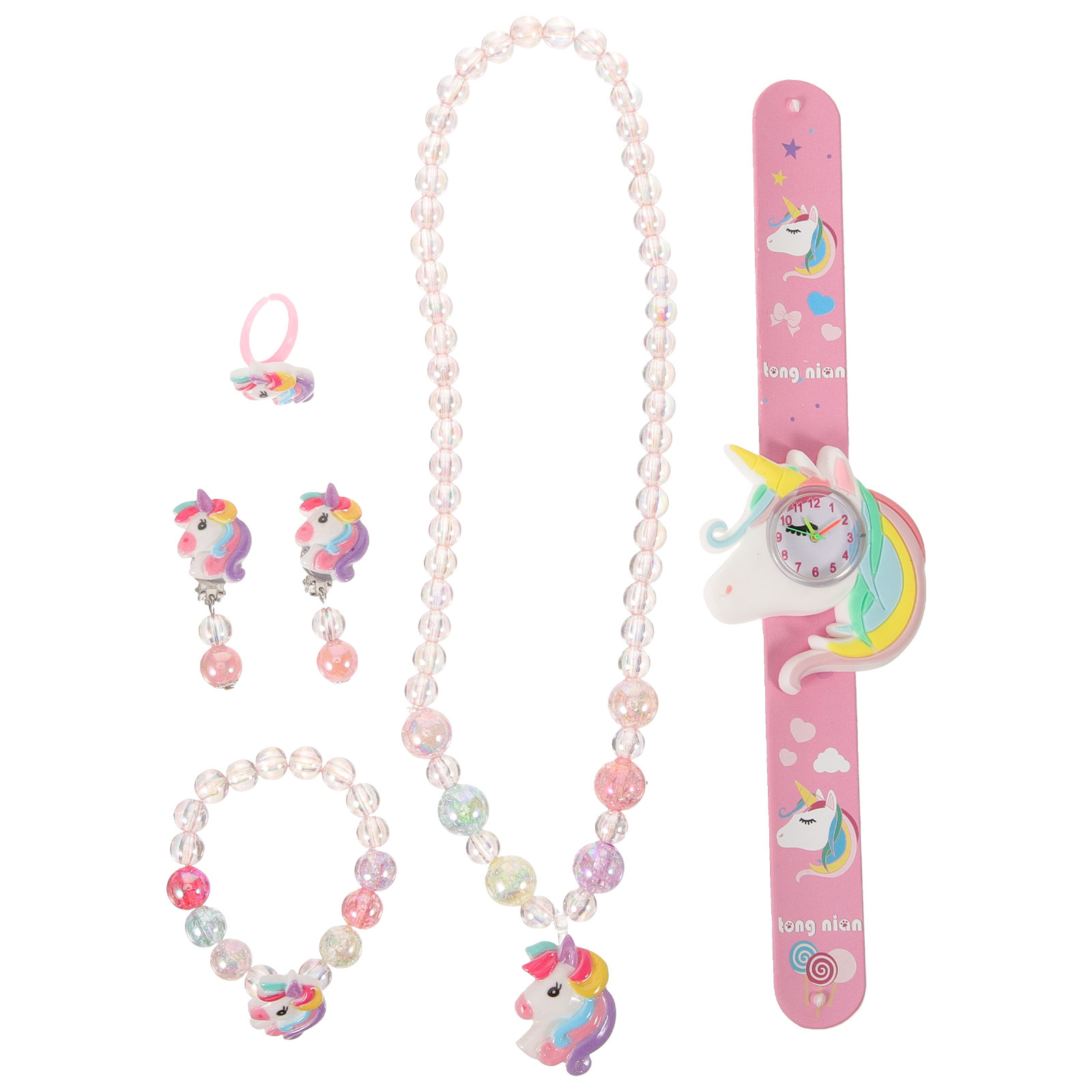 1Set Unicorn Jewelry Set Girls - Jewelry Y Watches recensione e prezzo