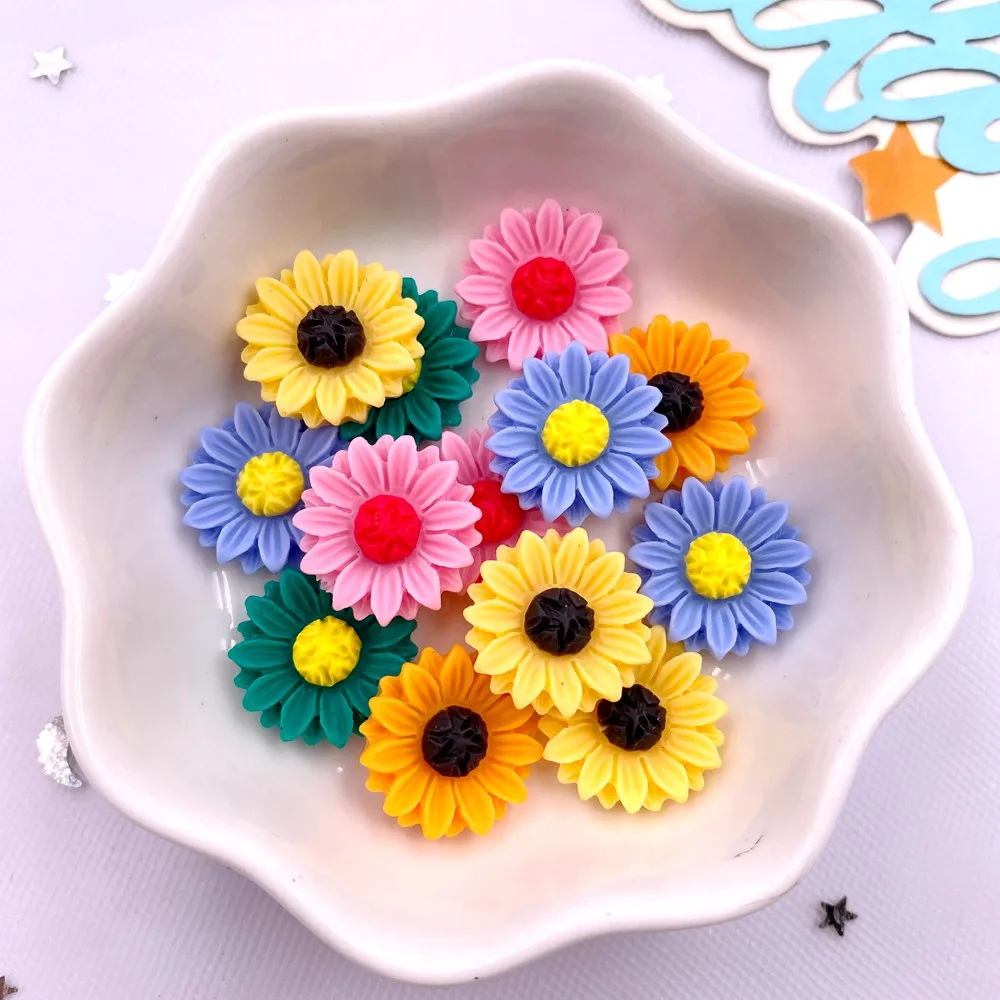 30Pcs Resin Colorful 15mm Sunf - Paradise Jewelry & Watches Llc Miami recensione e prezzo