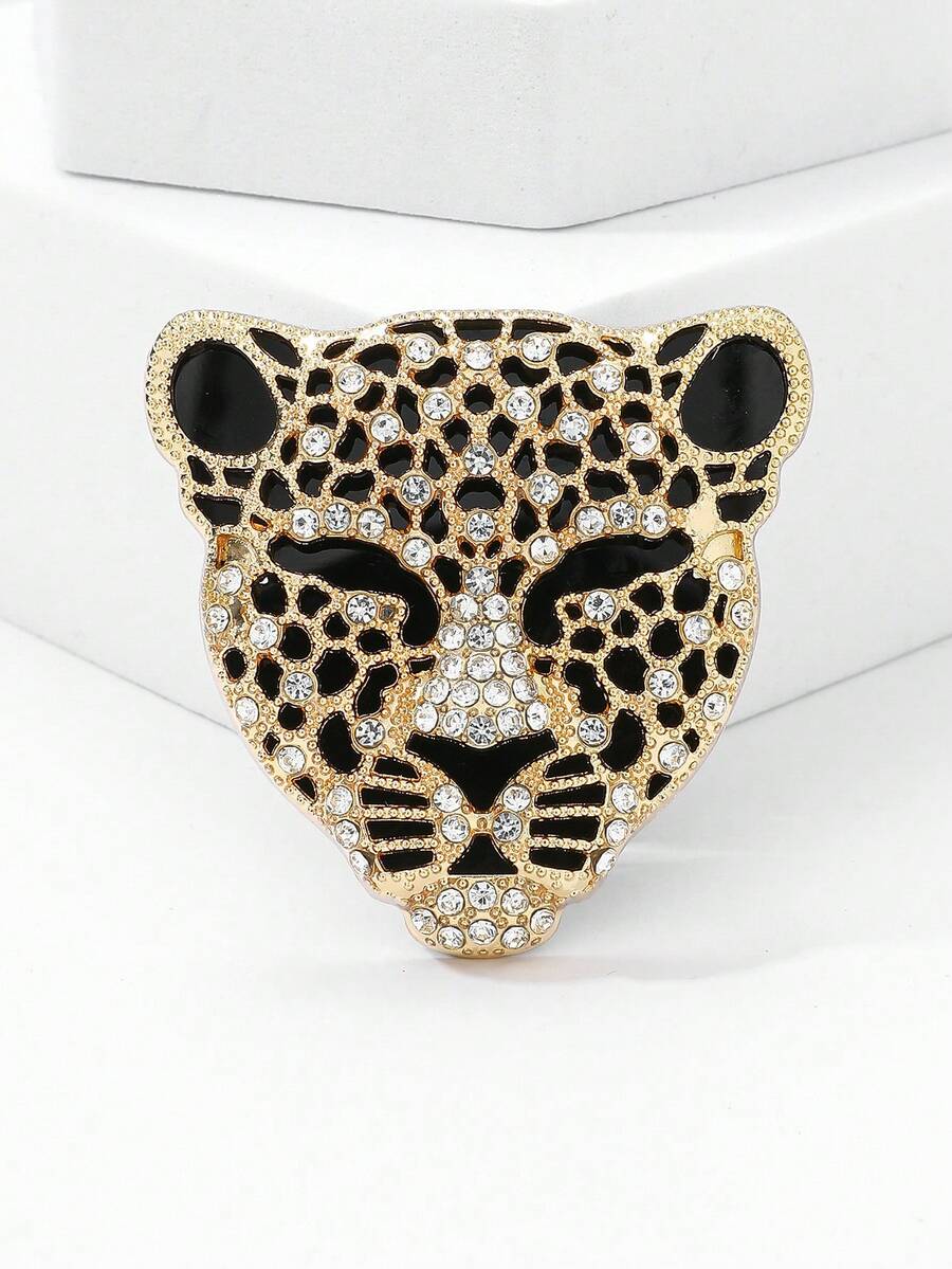 1pc Metal Gold Animal Leopard  - Fine Jewelry & Watches Photos recensione e prezzo