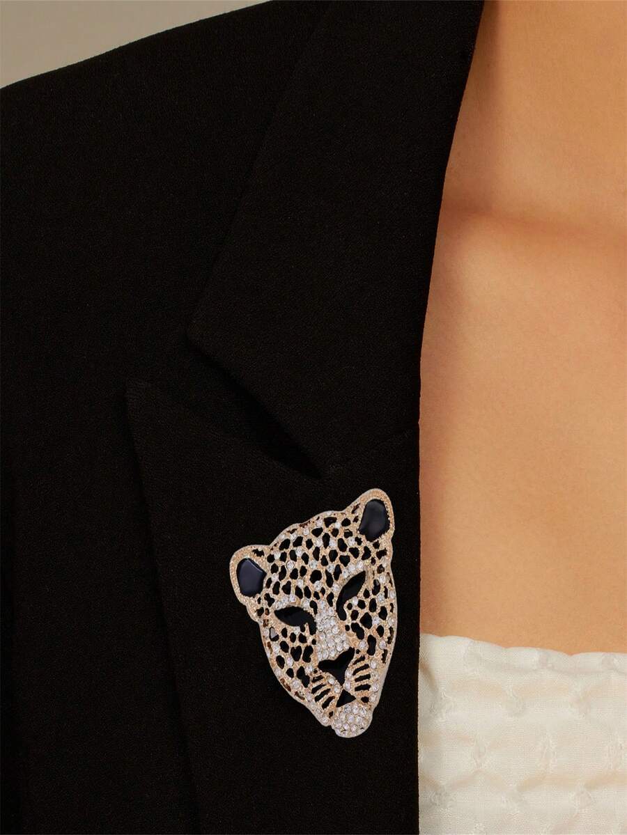 1pc Metal Gold Animal Leopard  - Fine Jewelry & Watches Photos recensione e prezzo