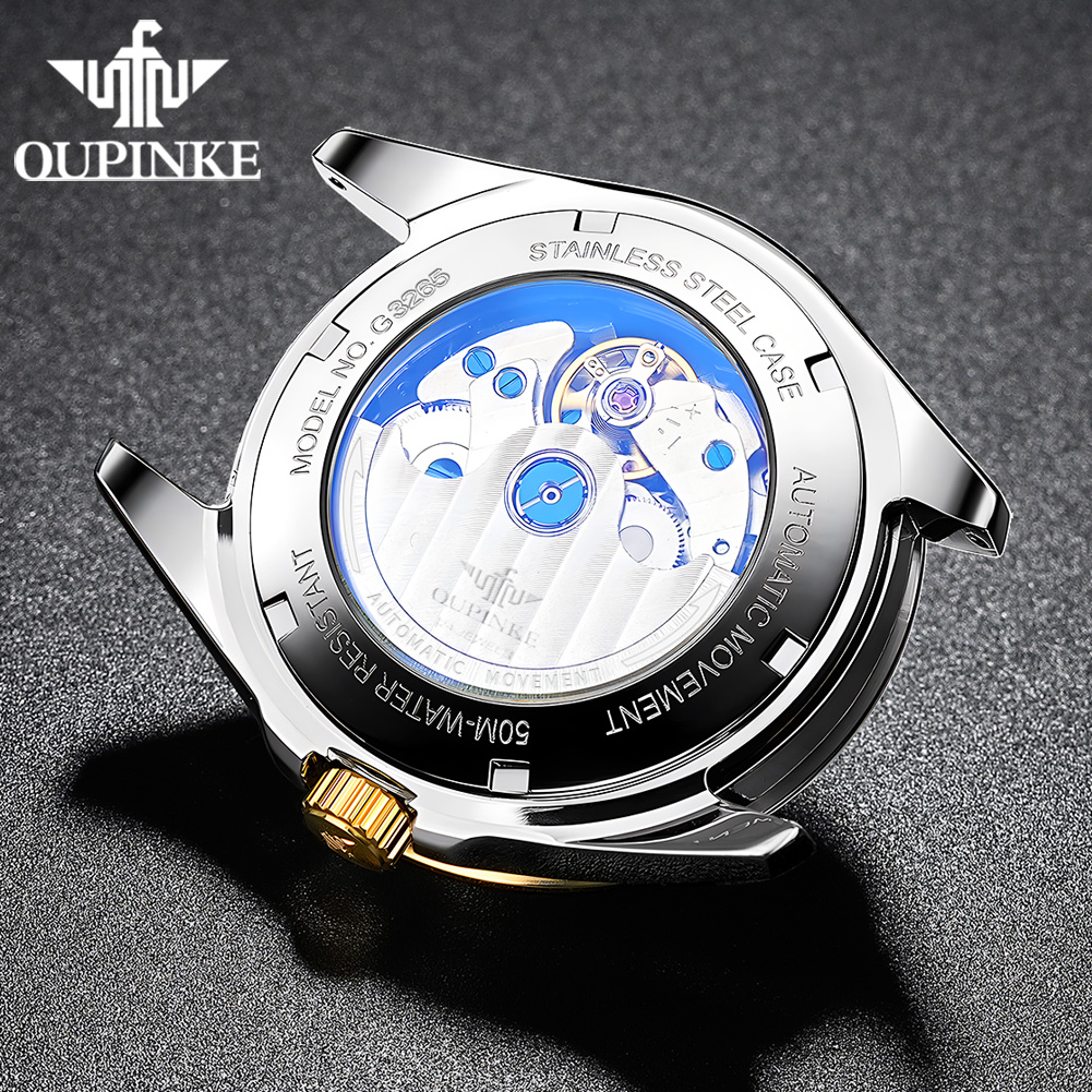 OUPINKE 3265 man watch moon ph - Mens Mechanical Watch recensione e prezzo
