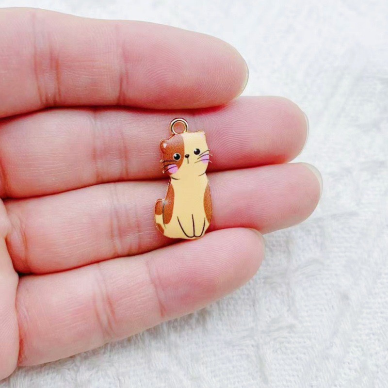 12pcs Cartoon Alloy Drip Oil C - Necklace Pendant recensione e prezzo
