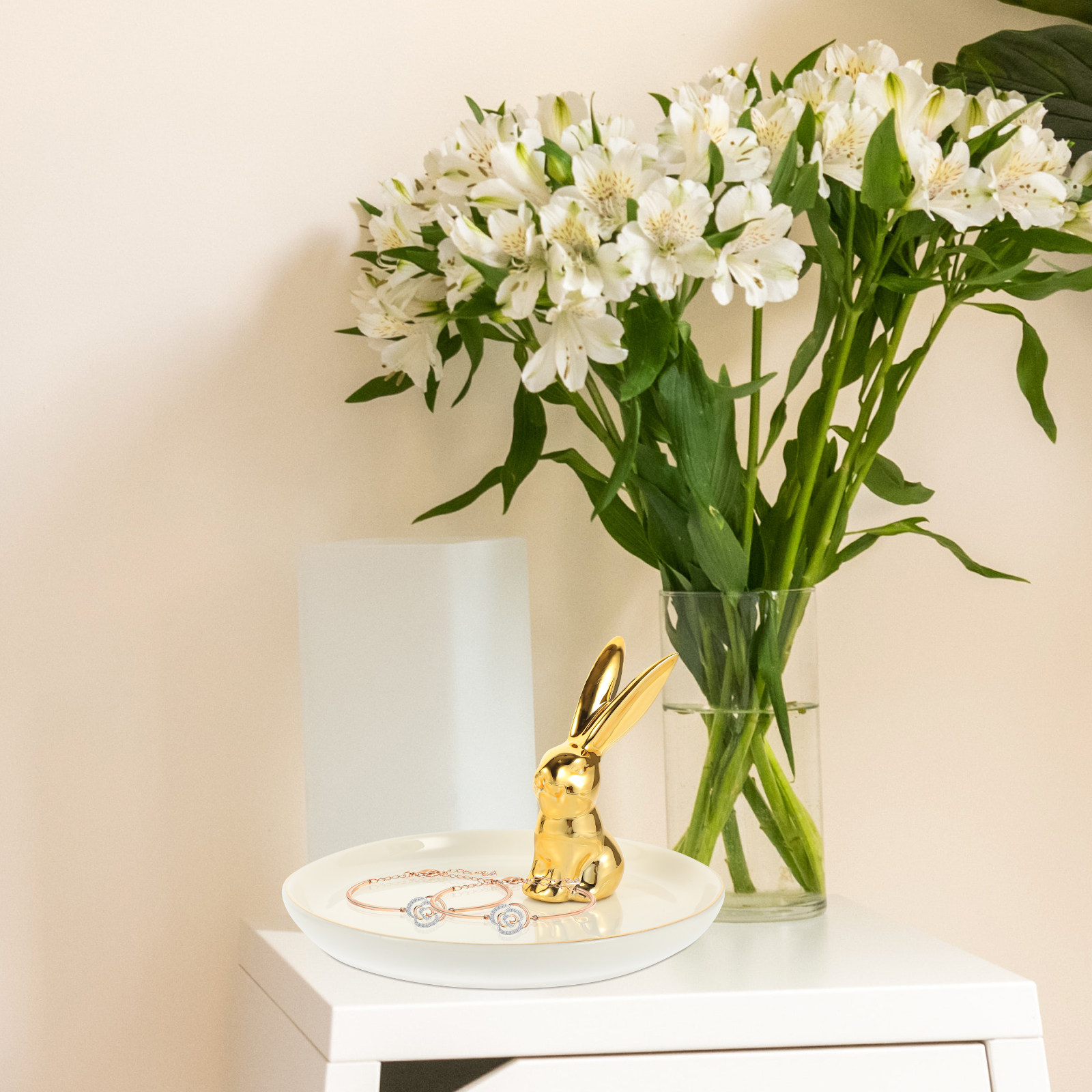 Delicate Rabbit Jewelry Dish F - Fine Jewelry & Watches Photos recensione e prezzo