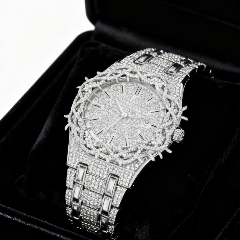 PINTIME Hot Fashion Full Diamo - Jewelry Watches Brands recensione e prezzo