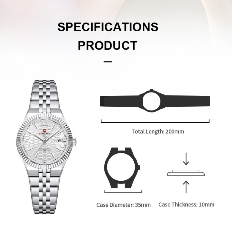 NAVIFORCE NF5079 Women Quartz  - High Jewelry Watches recensione e prezzo