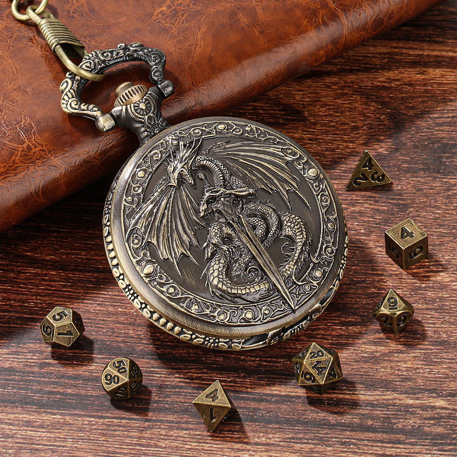 Retro Three Flying Dragon Hold - Jewelry Box That Holds Watches recensione e prezzo