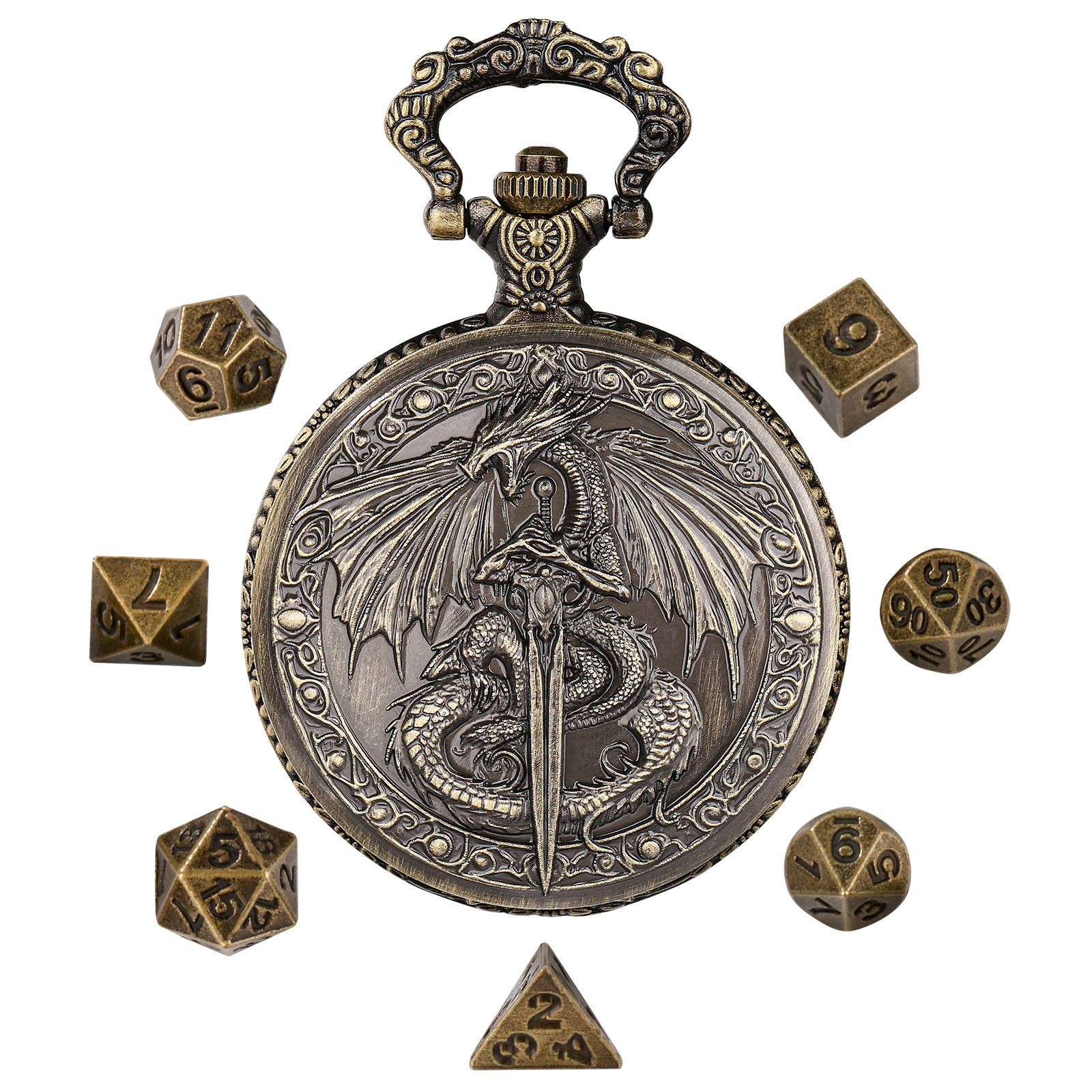 Retro Three Flying Dragon Hold - Jewelry Box That Holds Watches recensione e prezzo