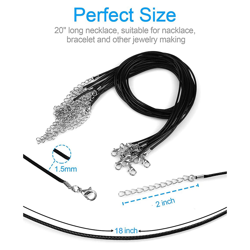 ABQR 24PCS Cord Necklace, 20 i - Jewelry & Watches Review recensione e prezzo
