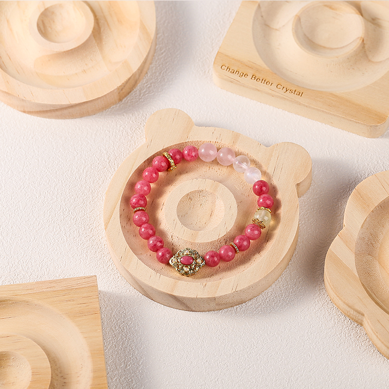 1Pc DIY Natural Wooden Beading - Fine Jewelry & Watches Photos recensione e prezzo