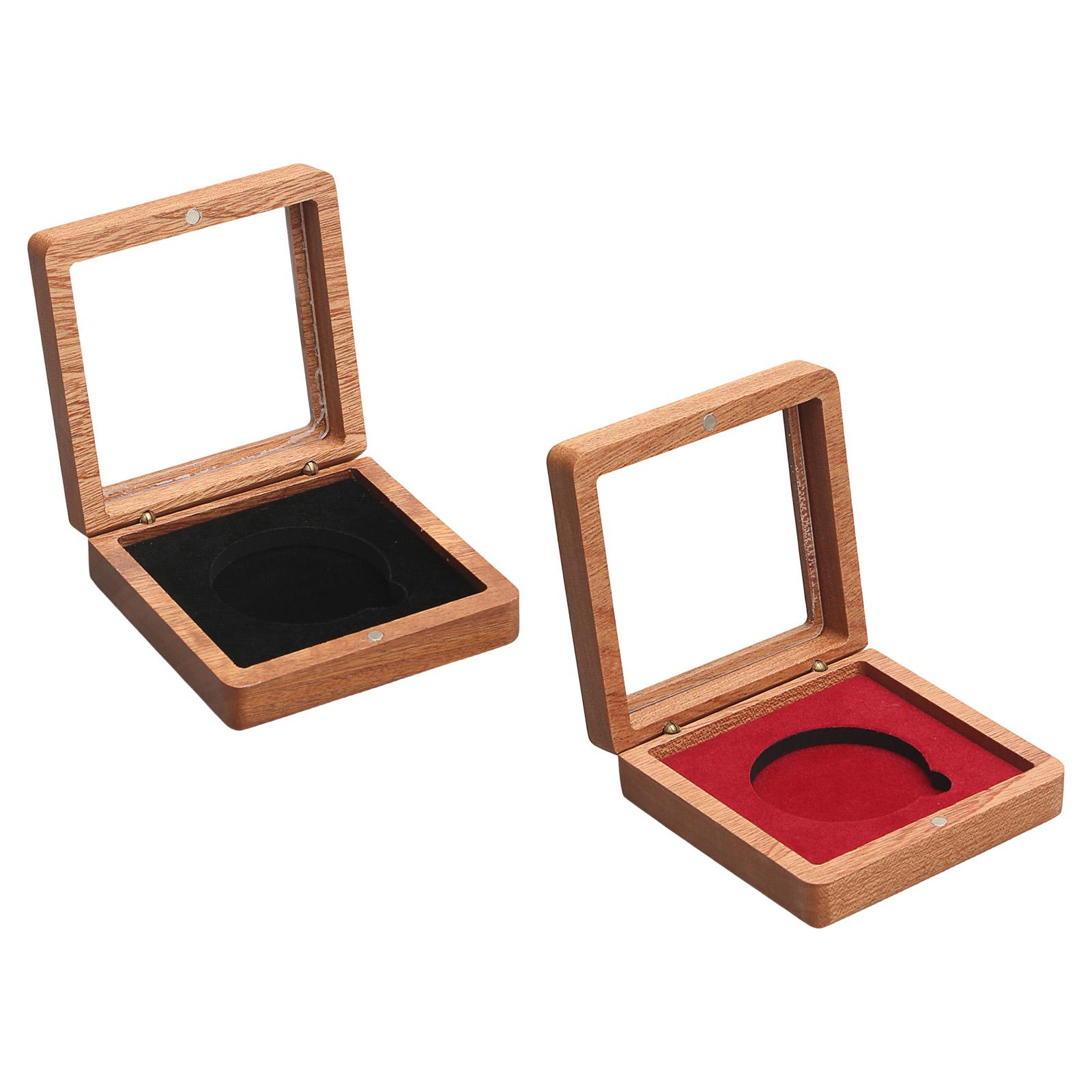 Wooden Coin Presentation Displ - Collectors Coins Jewelry & Watches Of Smithtown recensione e prezzo