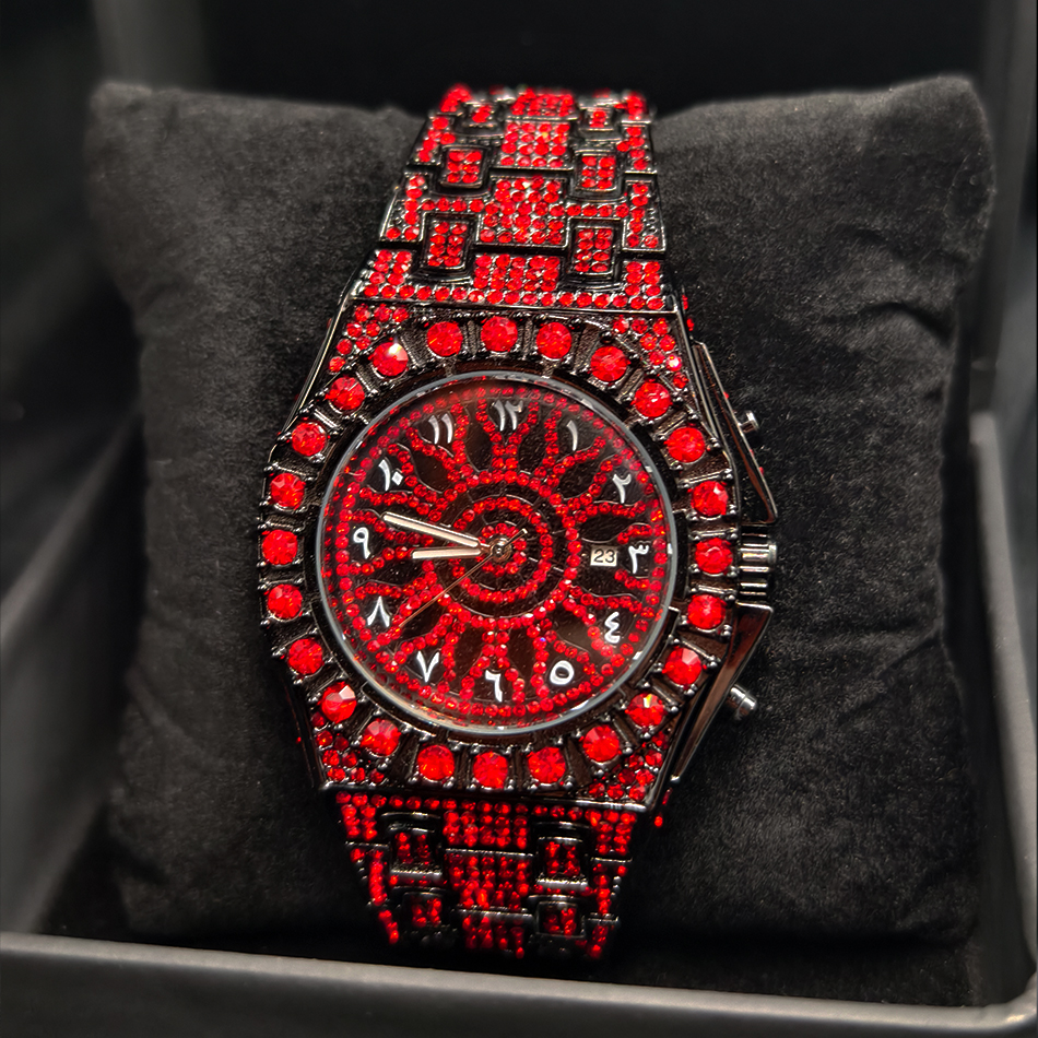 Red Diamond Watch For Men Bran - Jewelry Watches Brands recensione e prezzo