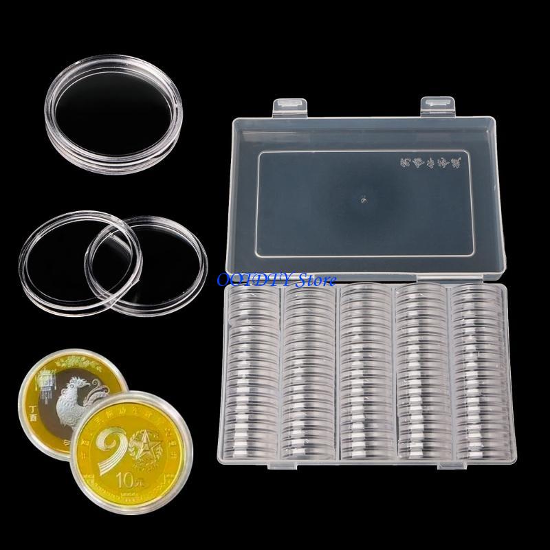 367A Round Coin Storage Box 10 - Collectors Coins Jewelry & Watches Of Smithtown recensione e prezzo