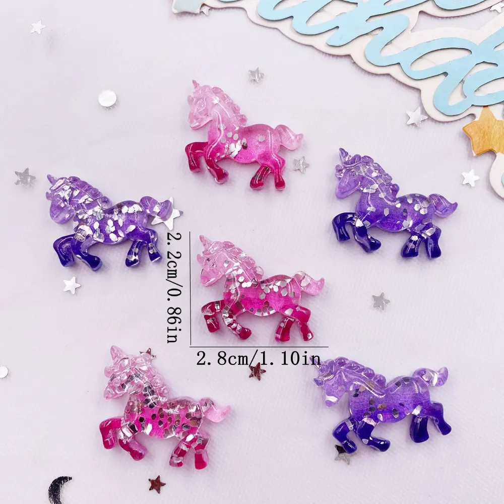 6PCS Colorful Resin Glitter 3D - Paradise Jewelry & Watches Llc Miami recensione e prezzo