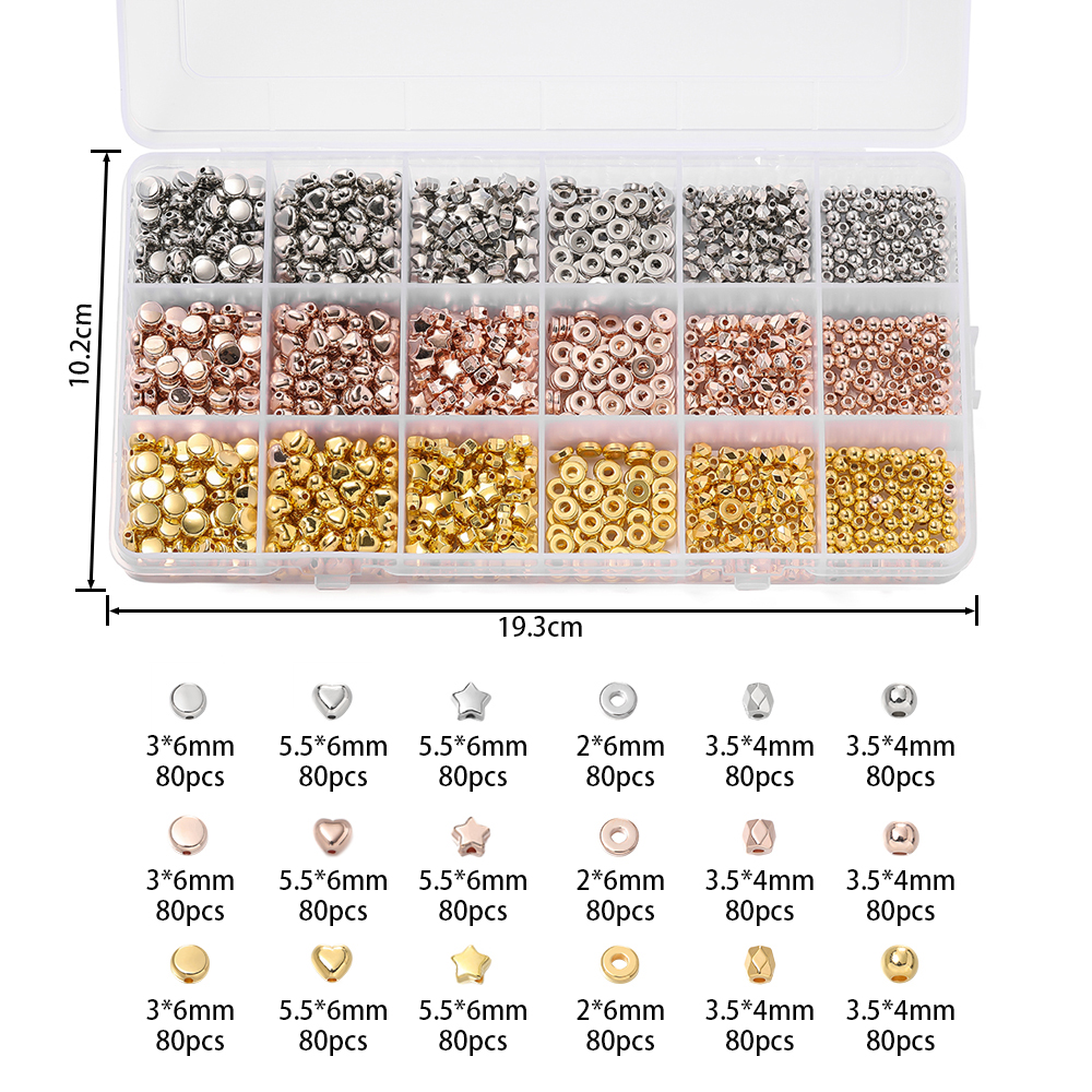 18 Grids CCB Spacer Beads Set  - Fine Jewelry & Watches Photos recensione e prezzo