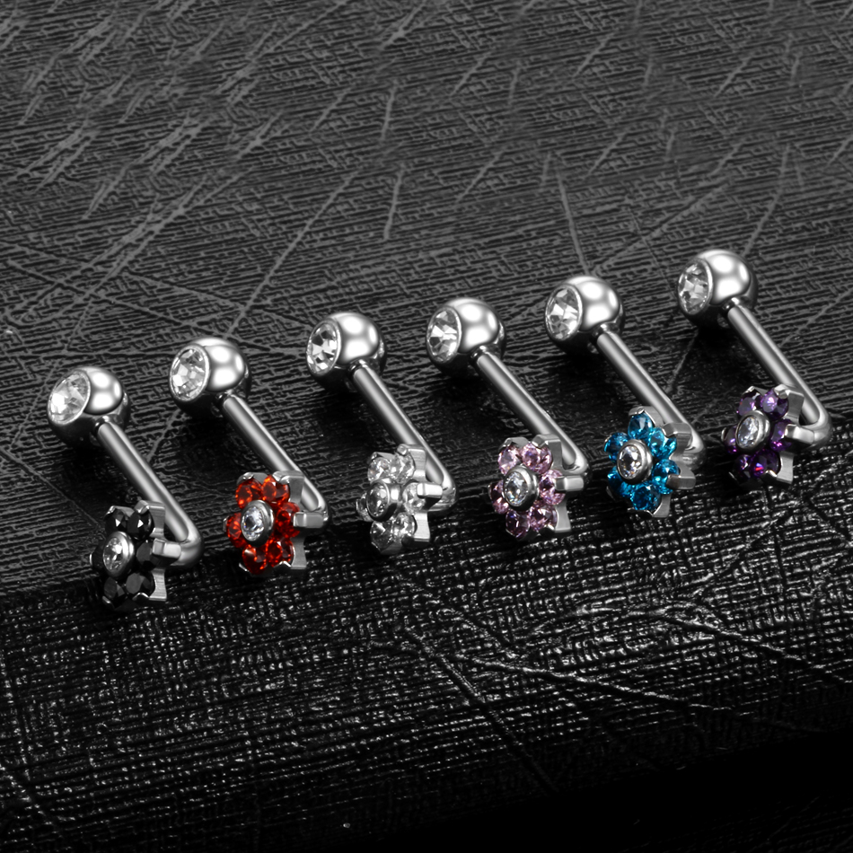 1PC Titanium Christina Piercin - Christina Jewelry & Watches Marguerite Ørestik Forgyldt Sølv recensione e prezzo
