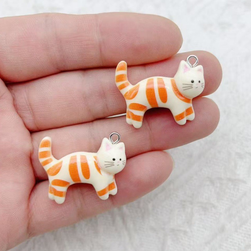 10pcs resin cartoon cat animal - Jewelry & Watches Review recensione e prezzo
