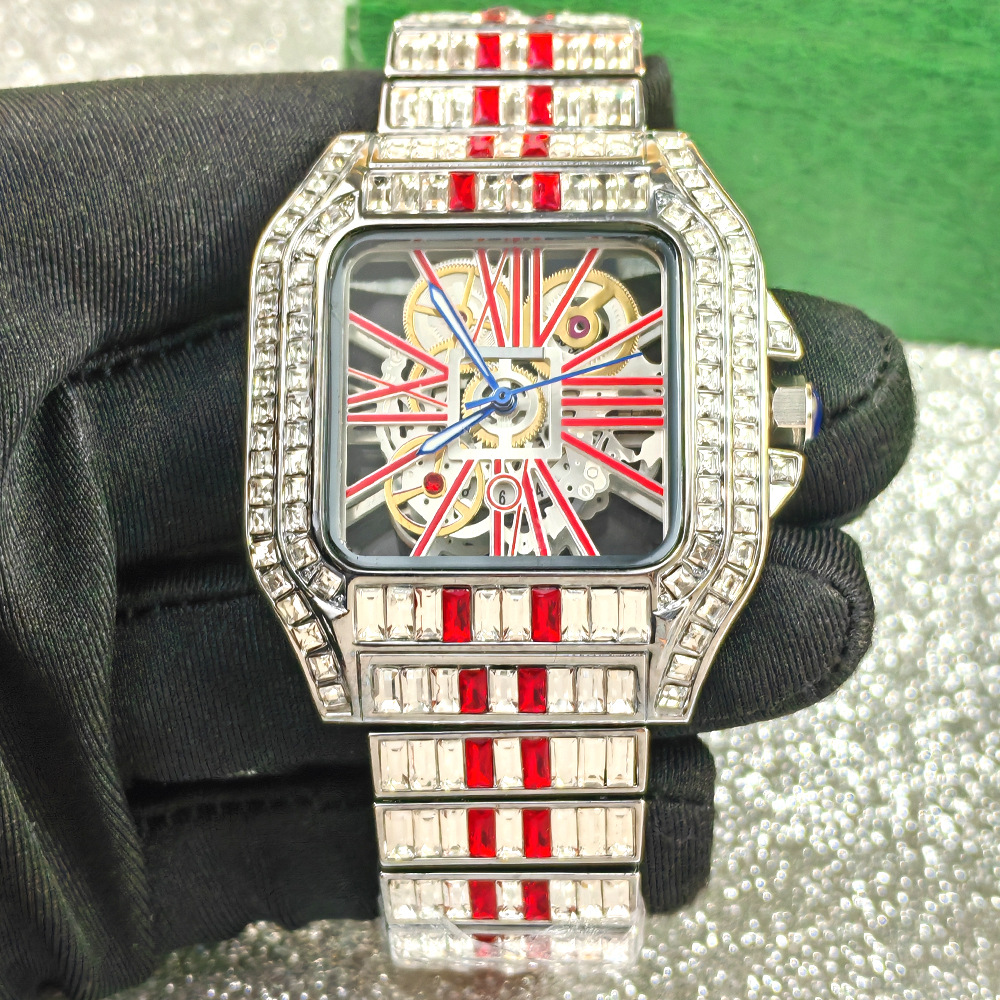 Hollow Luxury Bling Quartz Wri - Jewelry Watches Brands recensione e prezzo