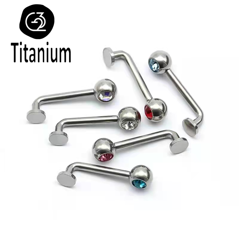 ASTM F136 Titanium Piercing Ch - Christina Jewelry & Watches Marguerite Ørestik Forgyldt Sølv recensione e prezzo