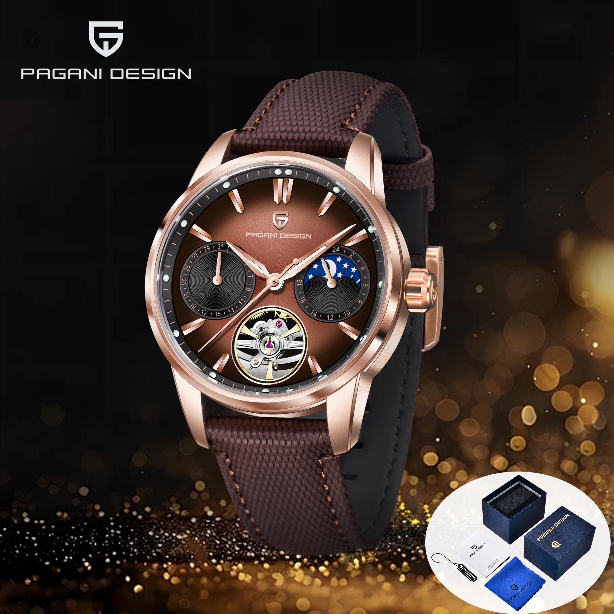 2025 Men's Watches PAGANI DESI - Mens Mechanical Watch recensione e prezzo
