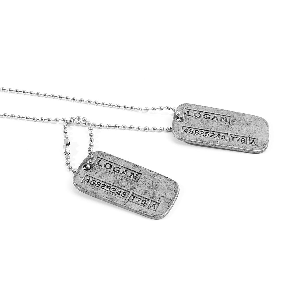 X-Men Wolverine Military Card  - Necklace Pendant recensione e prezzo