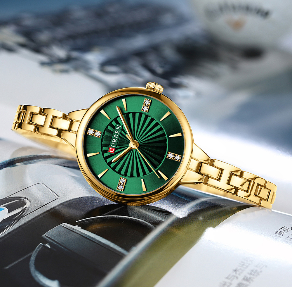 CURREN 9097 Top Brand Women's  - Jewelry Watches Silver recensione e prezzo